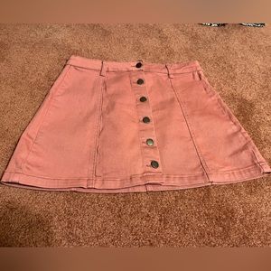 Pink skirt